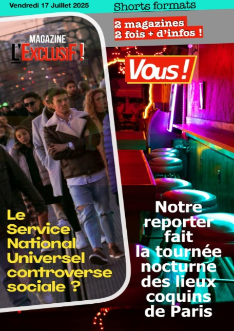 Le Service National Universel controverse sociale ? - Tournée des lieux coquin de Paris - Autour de nous altText