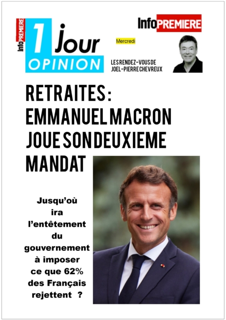 Réforme des retraites : Macron joue son mandat altText