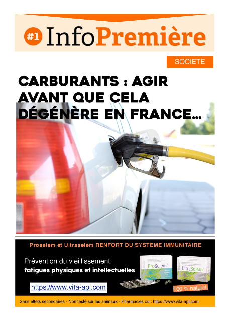 Carburants : Agir avant que cela dégénère en France... altText