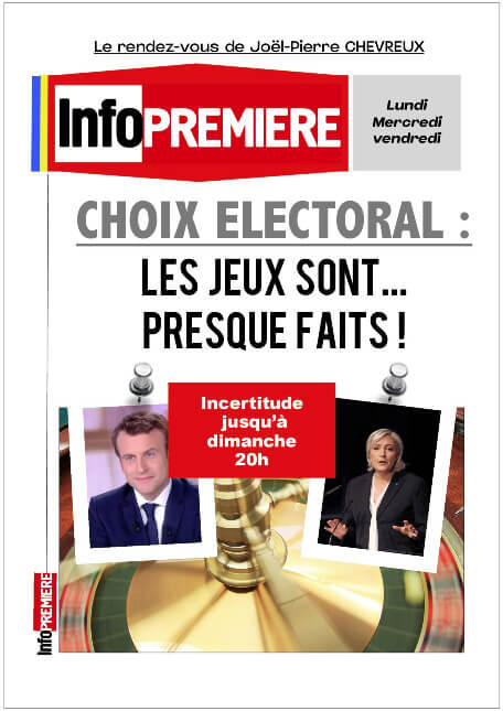 Choix électoral : les jeux sont... presque faits ! altText