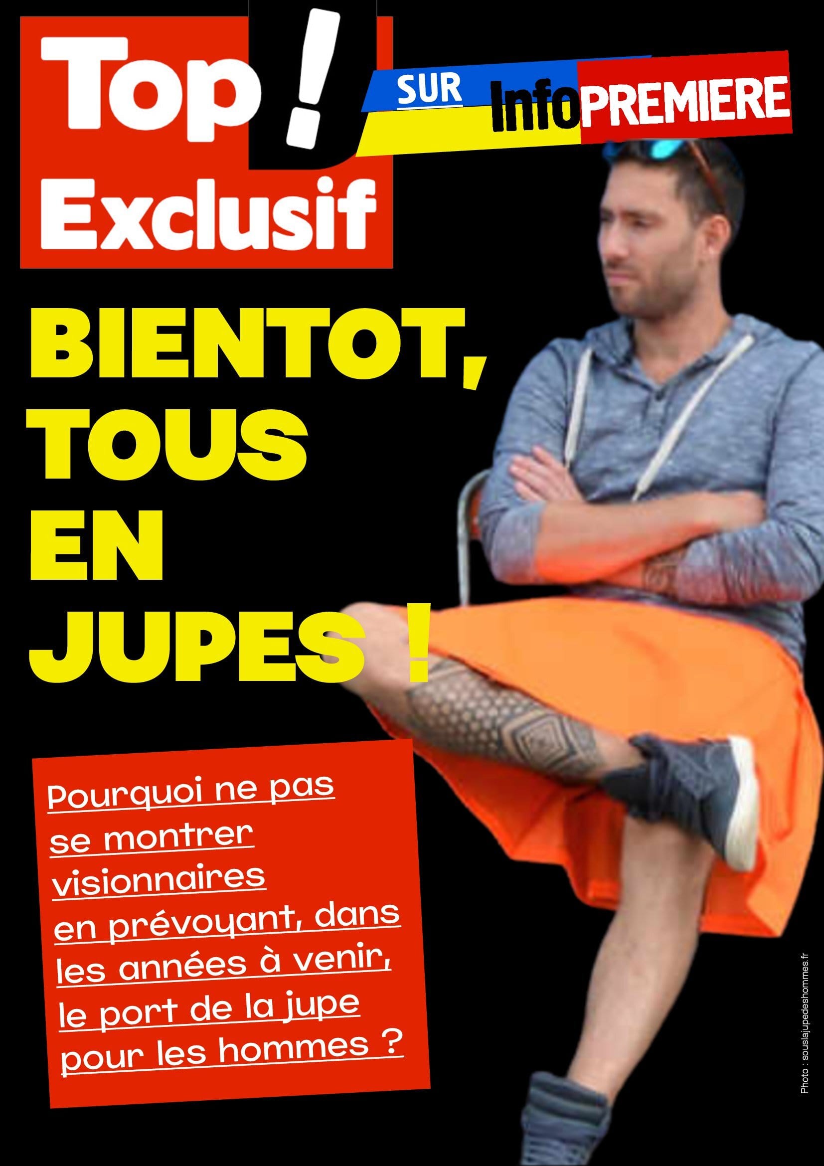 Jupe : Bientôt, tous les hommes la porteront au quotidien ! altText