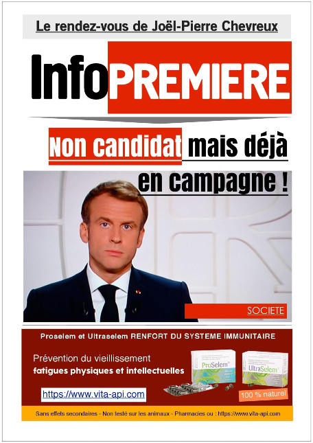 Macron toujours non candidat mais déjà en campagne ! altText