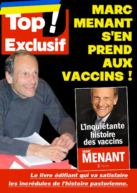 Marc menant s'en prend aux vaccins altText