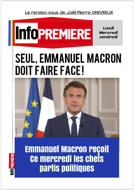 Seul, Emmanuel Macron doit faire face... altText