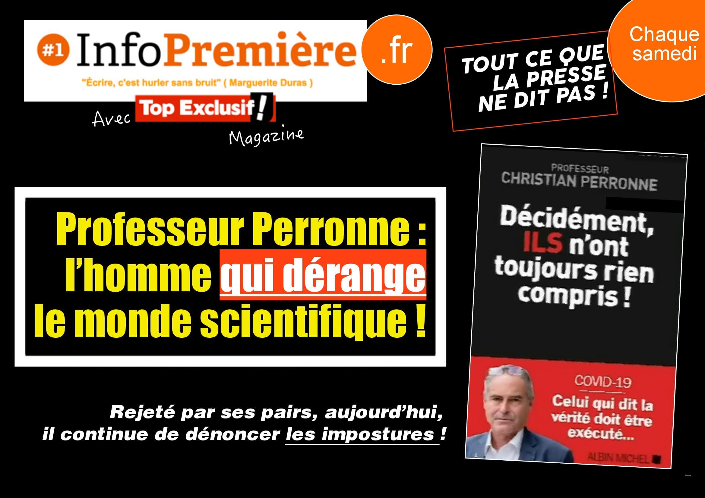 Professeur Perronne, l’homme qui dérange le monde scientifique ! altText