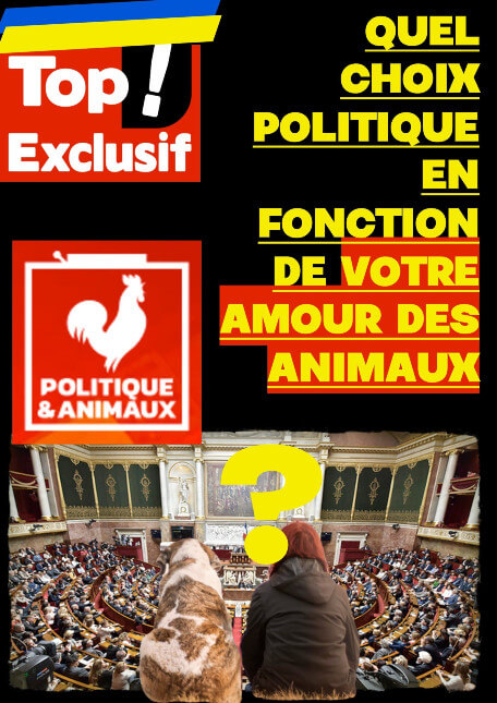 Quel choix politique en fonction de votre amour des animaux ? altText
