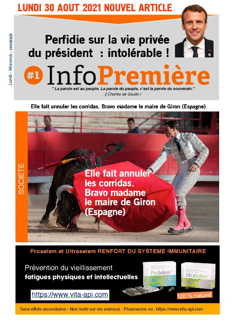 Perfidie sur la vie privée du président : intolérable ! altText