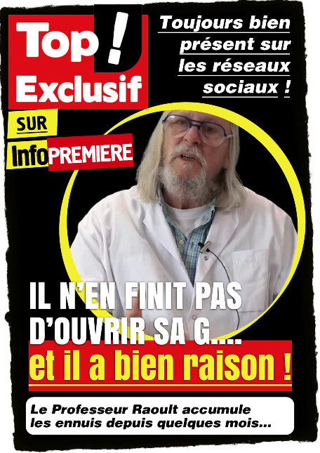 Le Dr Carcopino-Tusoli en guerre contre son père, Didier Raoult altText
