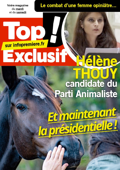 Hélène Thouy du Parti animaliste : Et maintenant la présidentielle ! altText