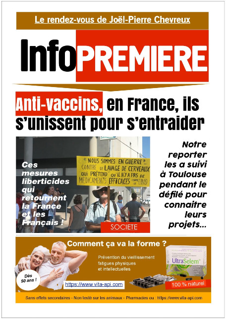 Les anti-vaccins, en France, s’unissent pour s’entraider ! altText