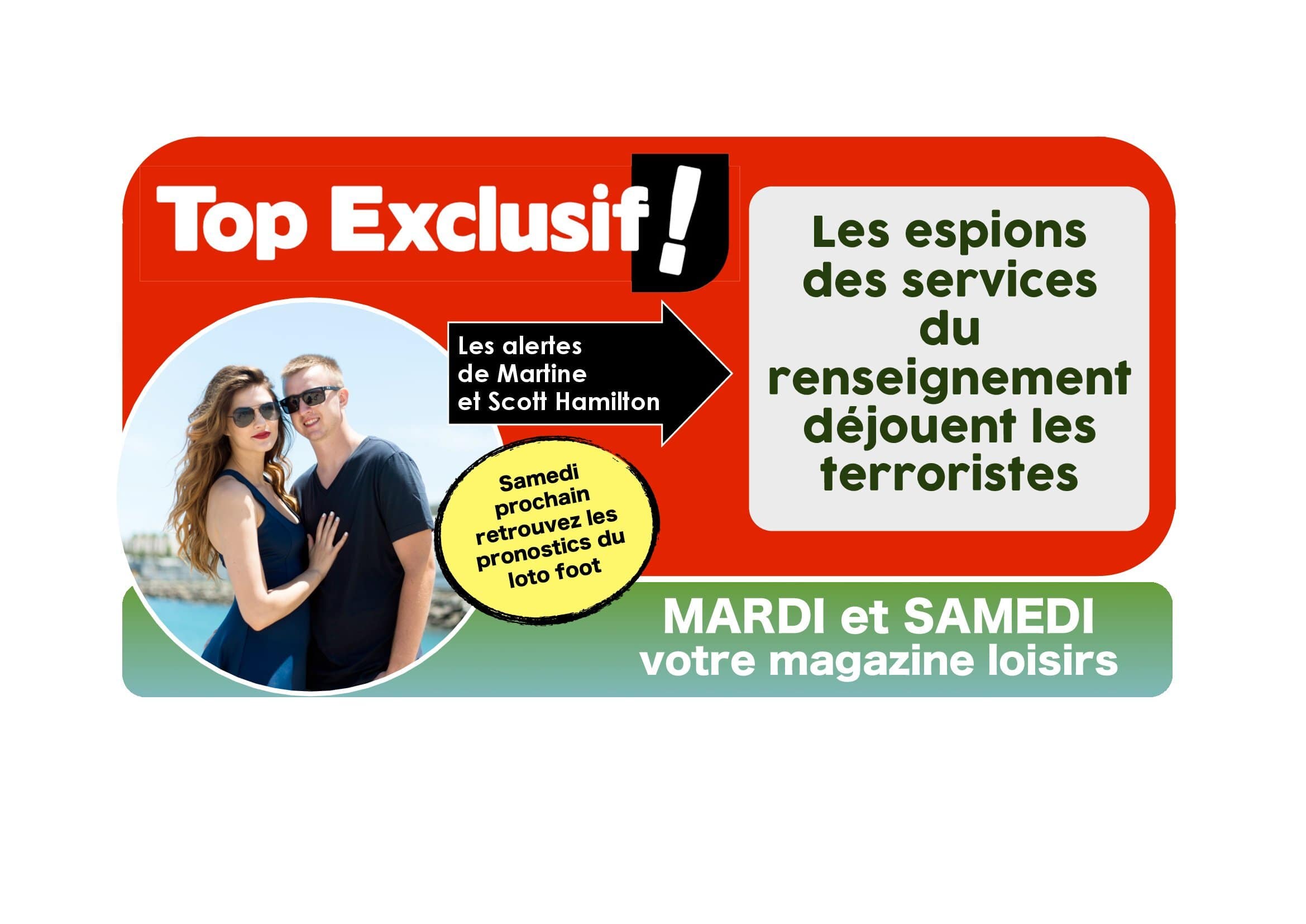 Les espions des services de renseignement déjouent les terroristes altText