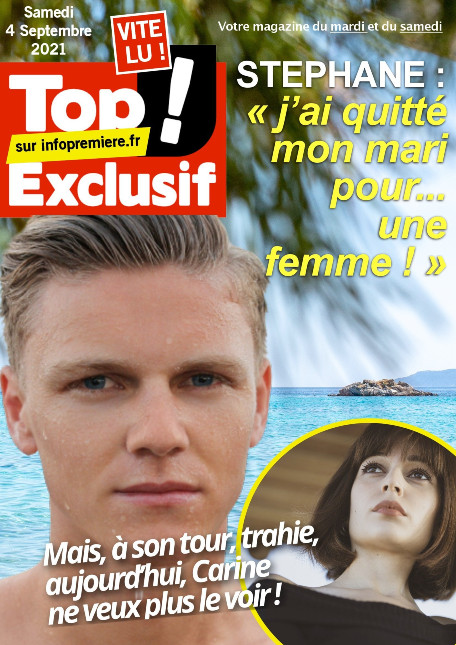 Stéphane : " J’ai quitté mon mari pour... une femme ! " altText