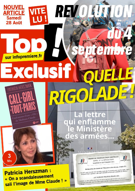 Appel à la révolution le 4 septembre. Quelle rigolade ! altText