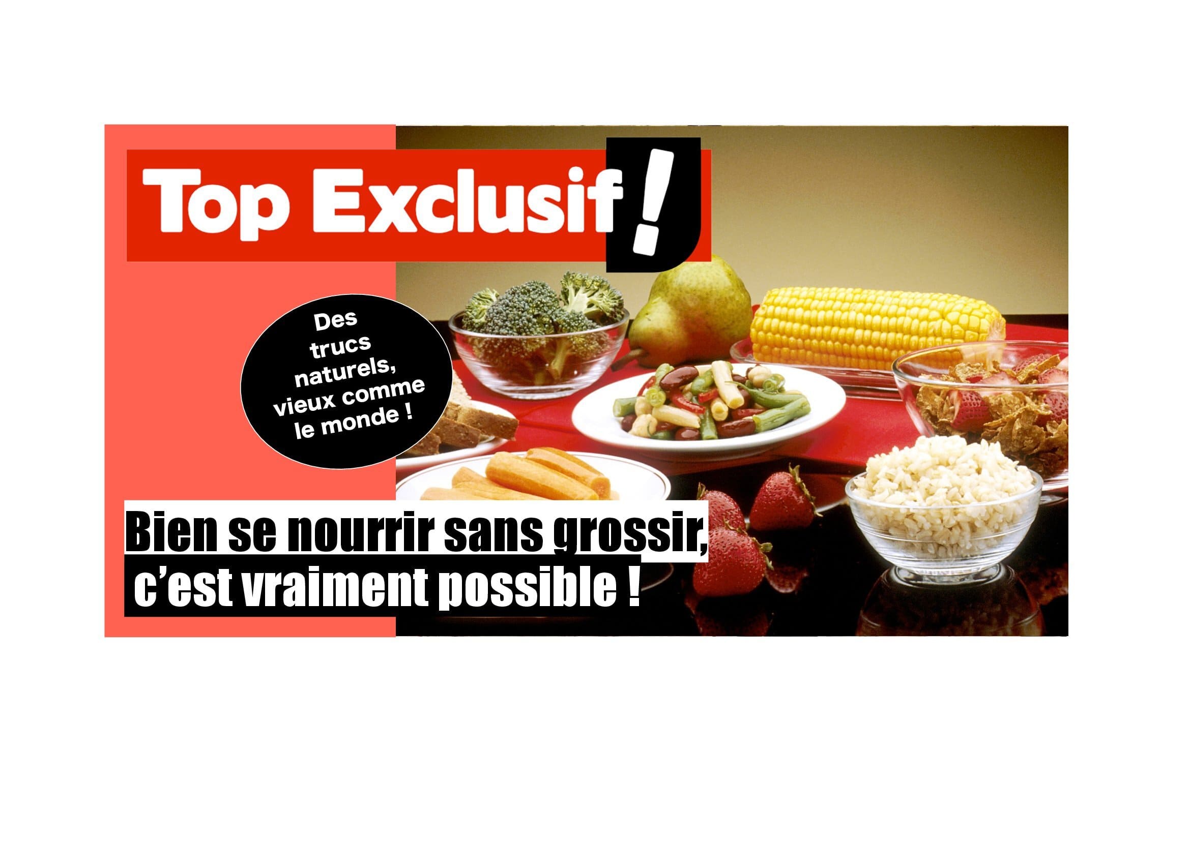 Bien se nourrir sans grossir, c’est vraiment possible ! altText